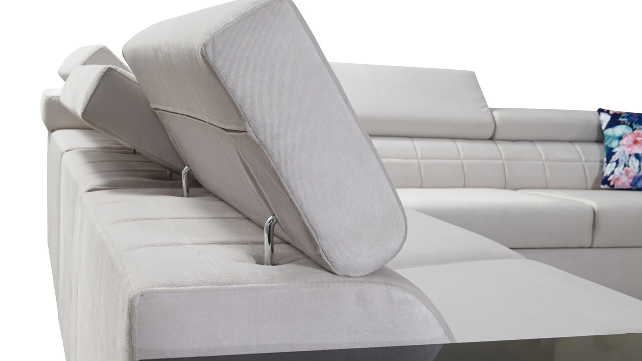 Rohová sedačka GABIIO II Polohovateľné opierky