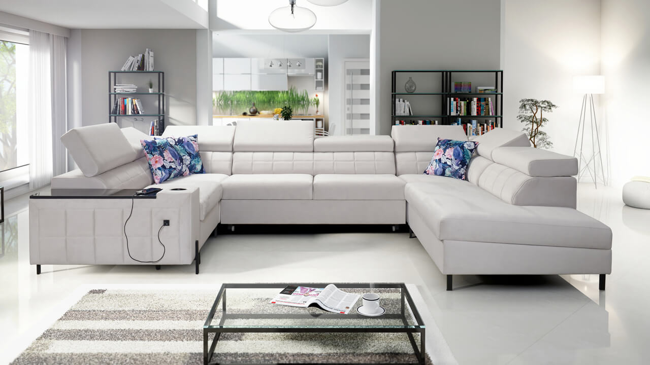 Sedacia súprava GABIIO V Pravý roh