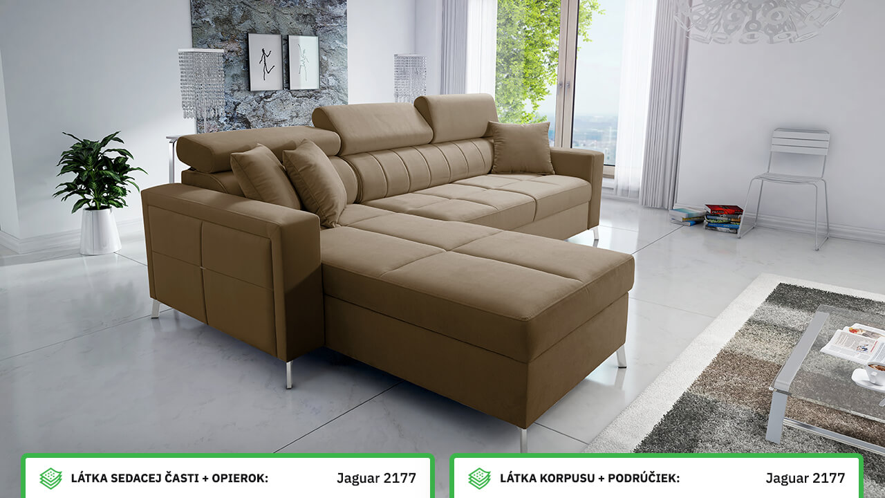 Rohová sedačka SIDE I MAXI Farebné prevedenie