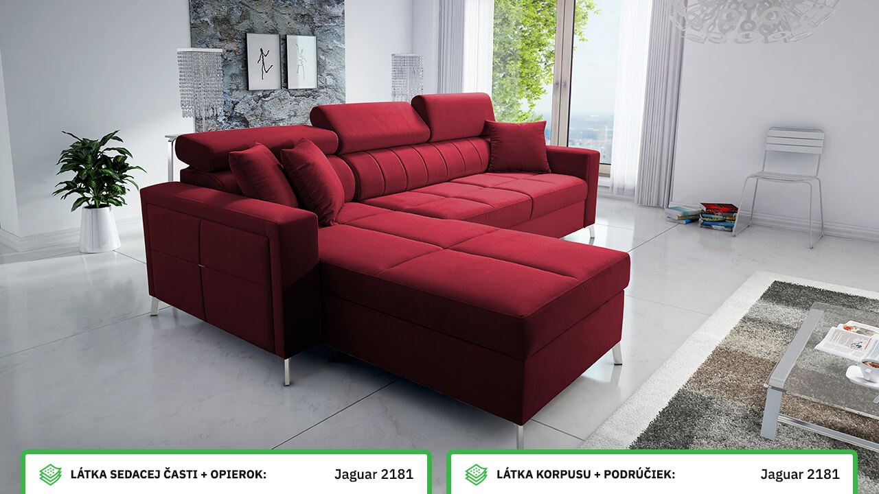 Rohová sedačka SIDE I MAXI Farebné prevedenie