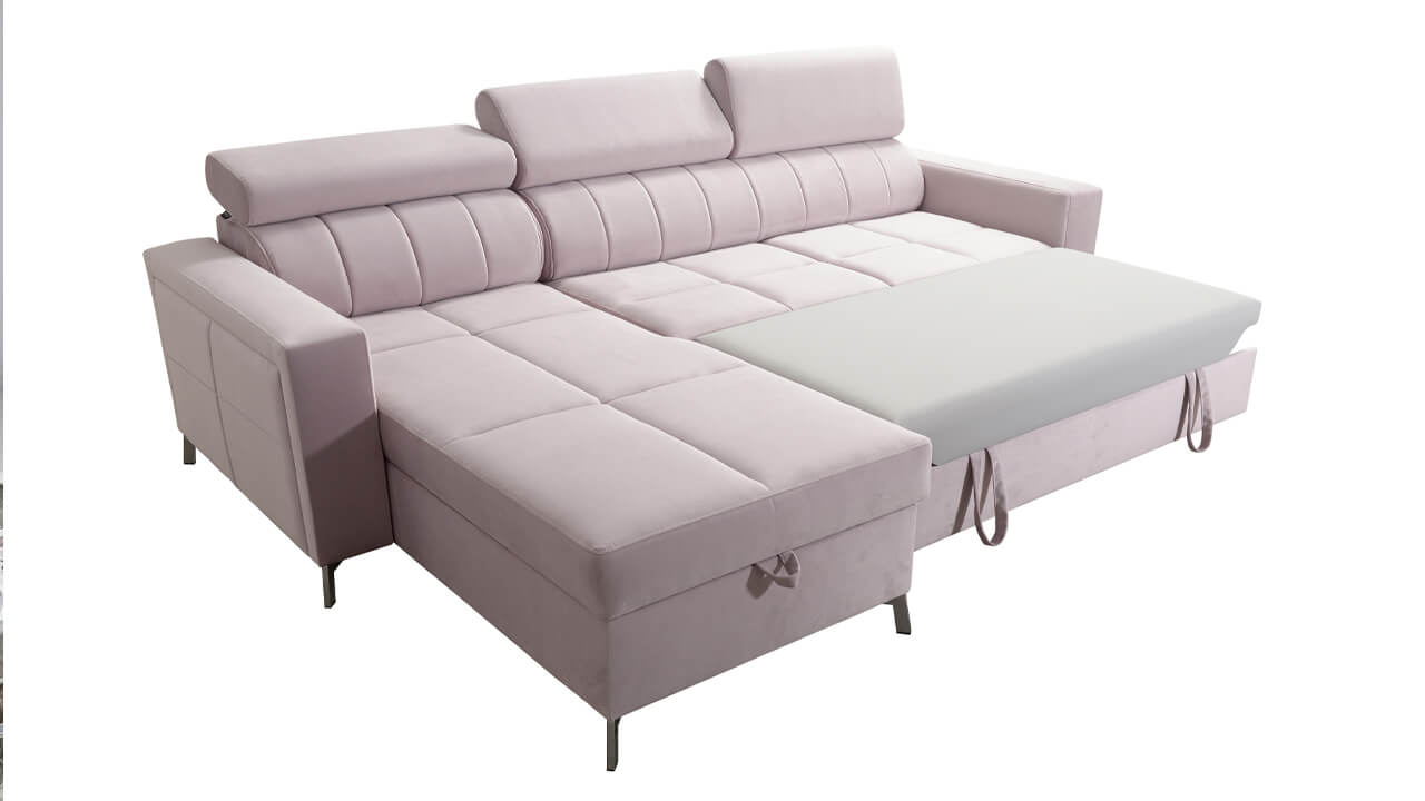 Rohová sedačka SIDE I MAXI Rozkladanie