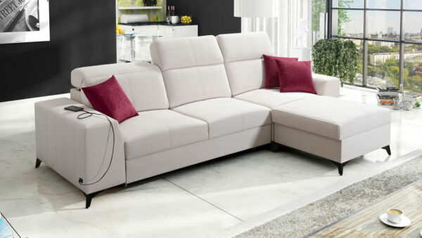 Rohová sedačka BELUTI I MIX Pravý roh