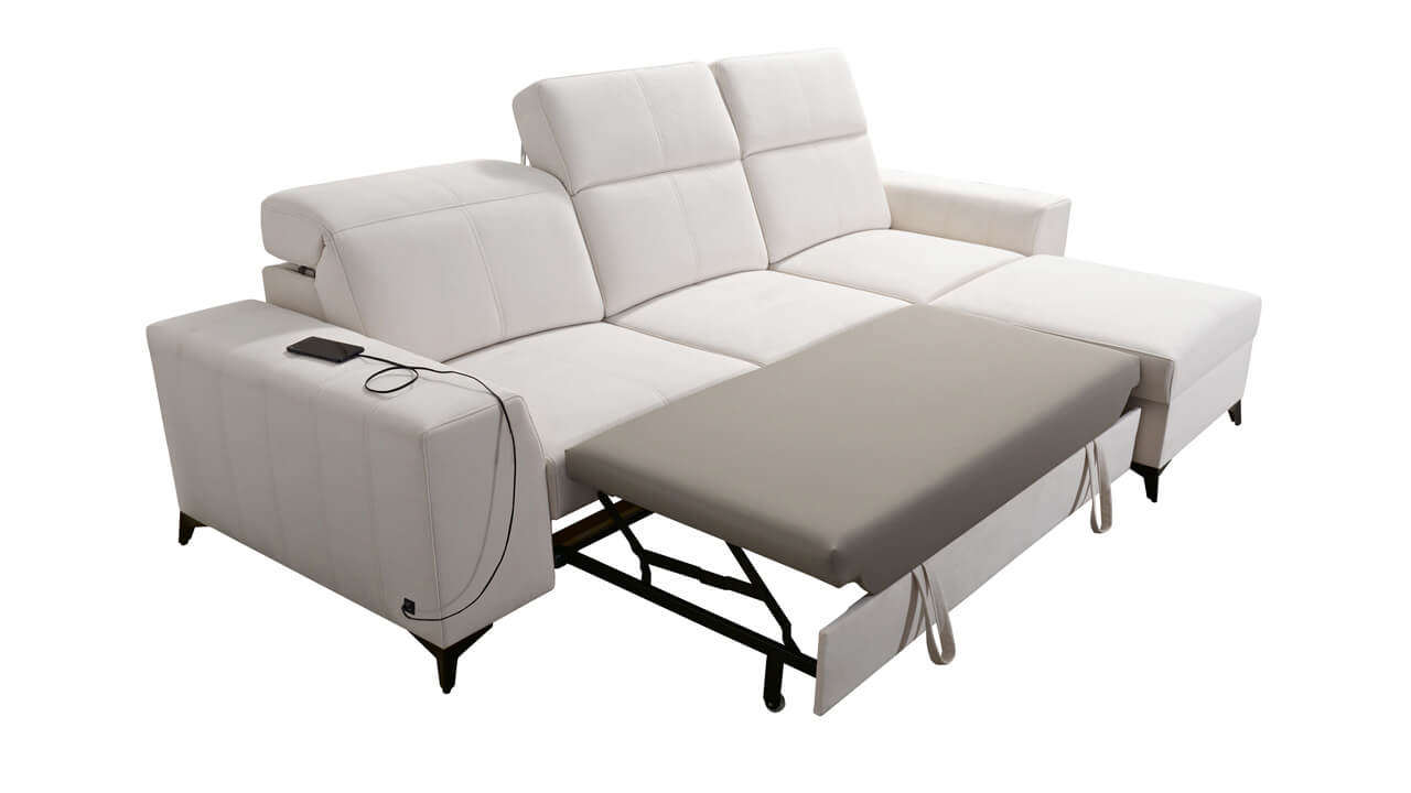 Rohová sedačka BELUTI I MIX Rozloženie