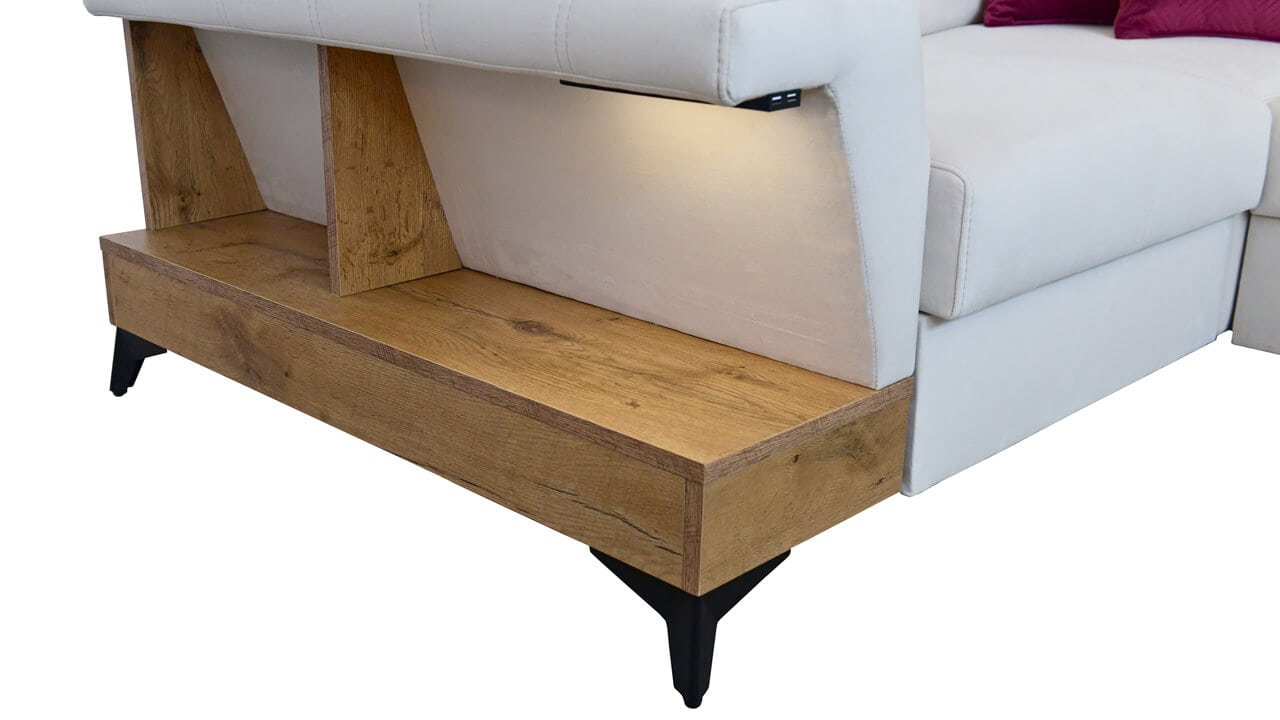 Rohová sedačka BELUTI II Detail