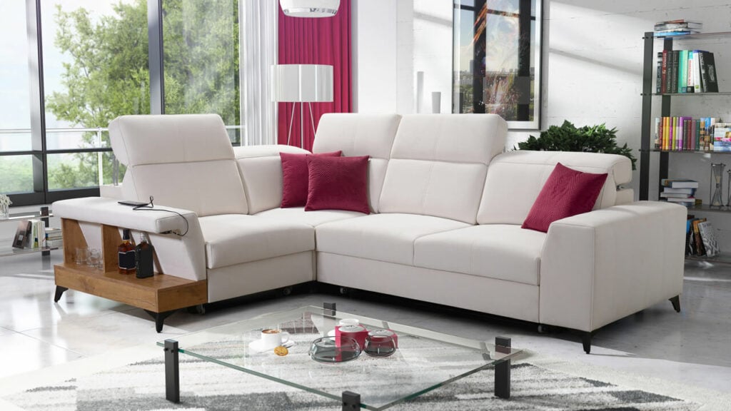 Rohová sedačka BELUTI II Ľavý roh