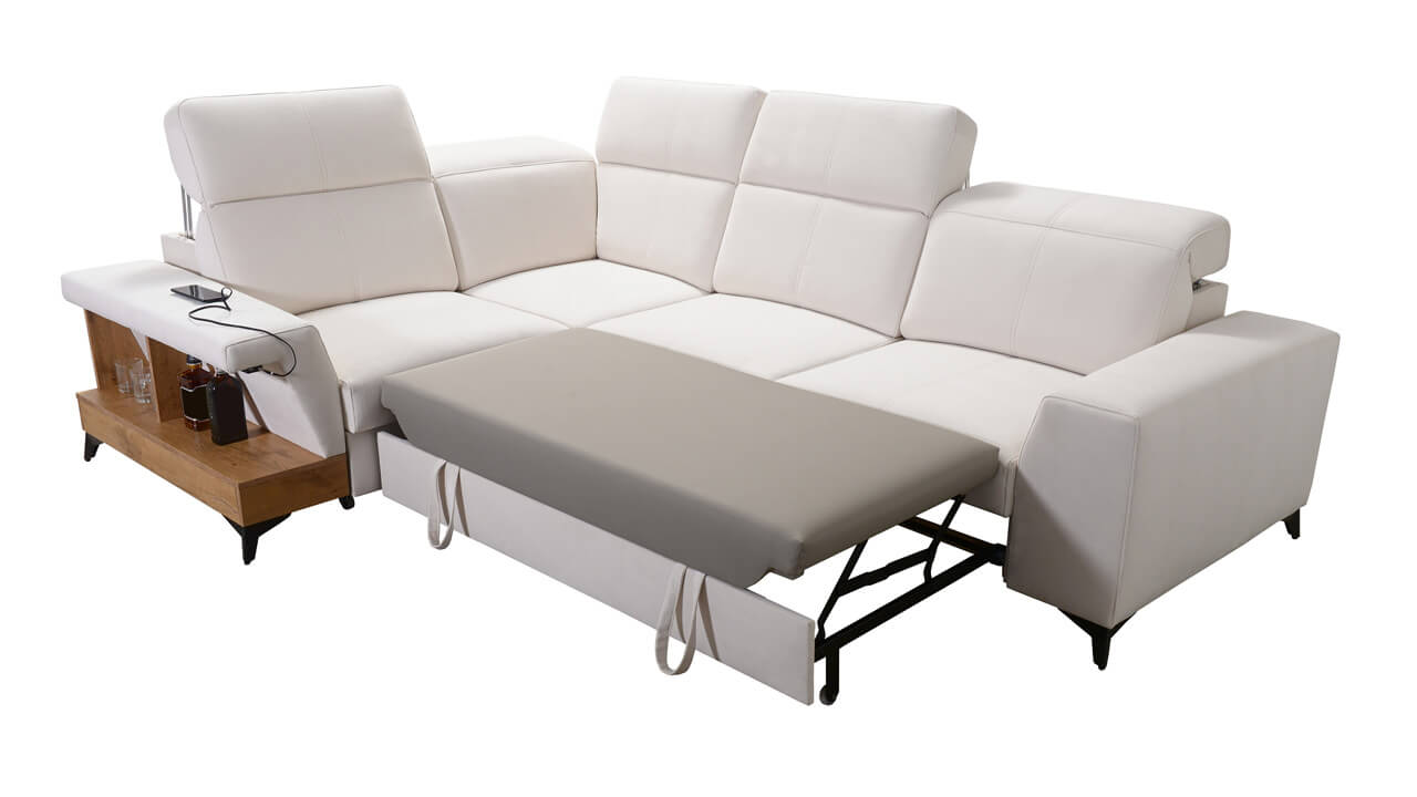 Rohová sedačka BELUTI II Rozloženie