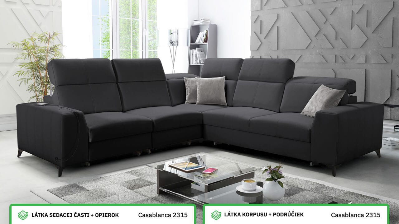 Rohová sedačka BELUTI III MIX Farebné prevedenie