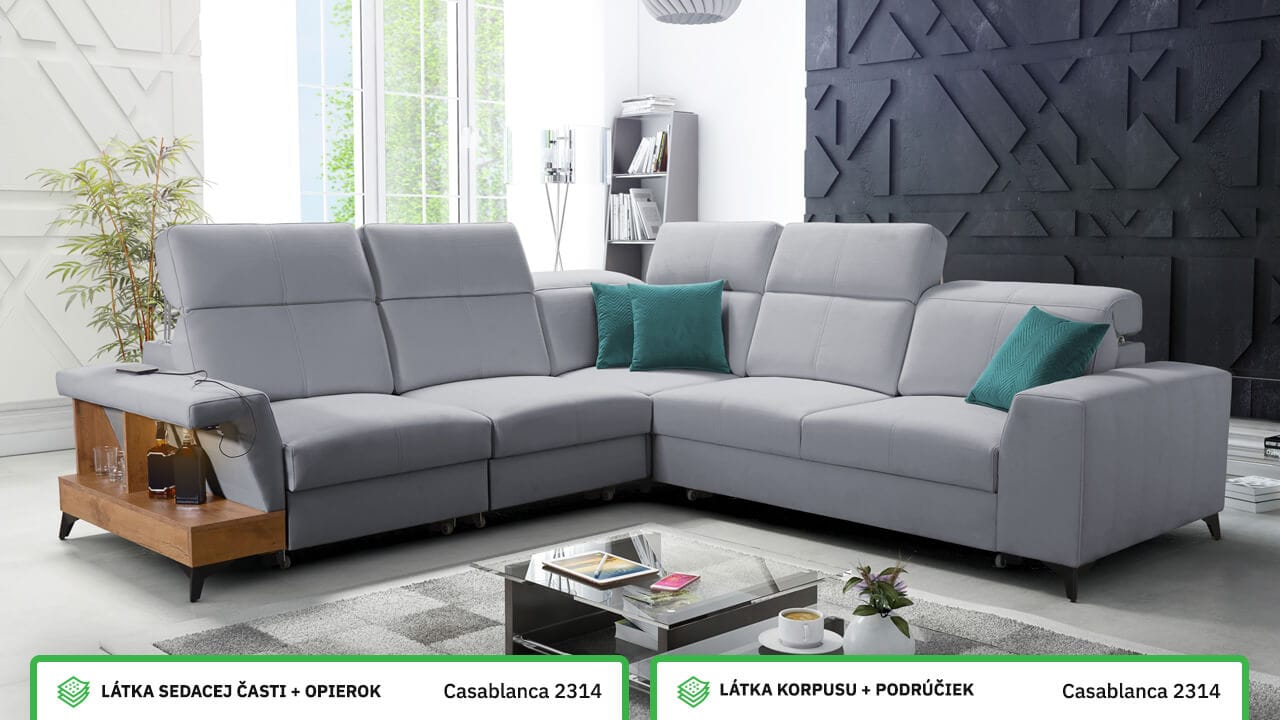 Rohová sedačka BELUTI III Farebné prevedenie