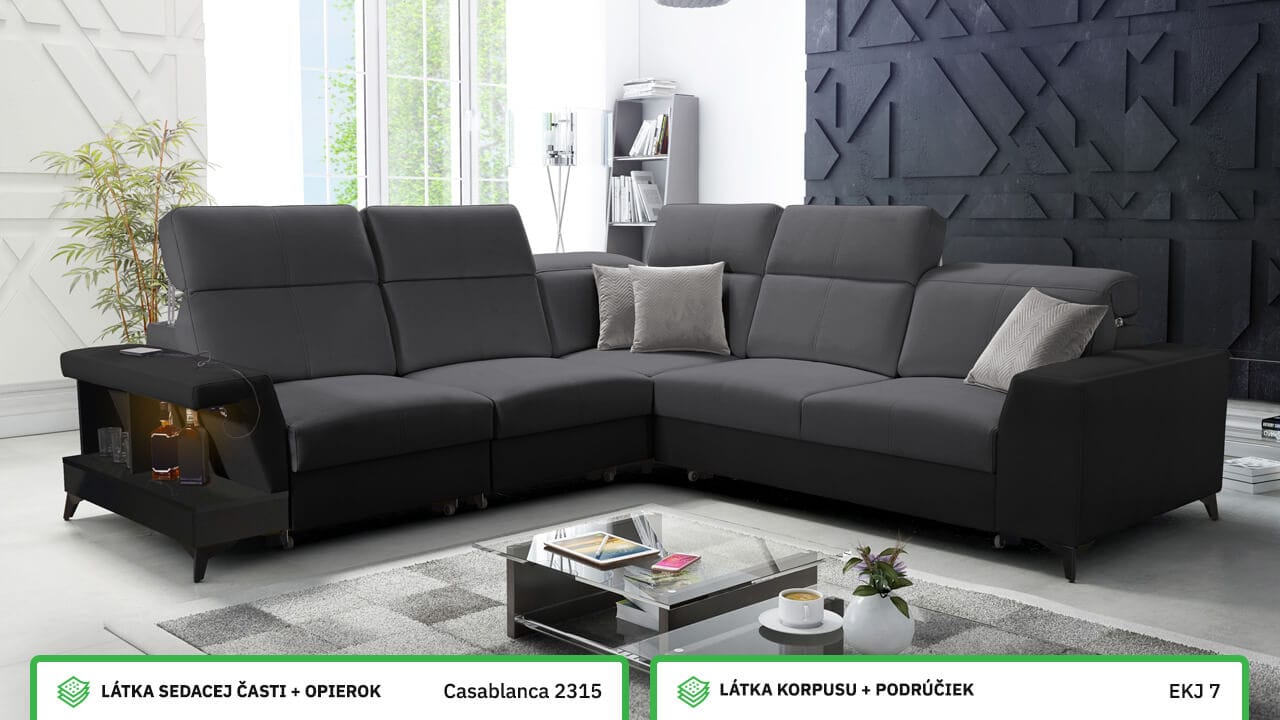 Rohová sedačka BELUTI III Farebné prevedenie