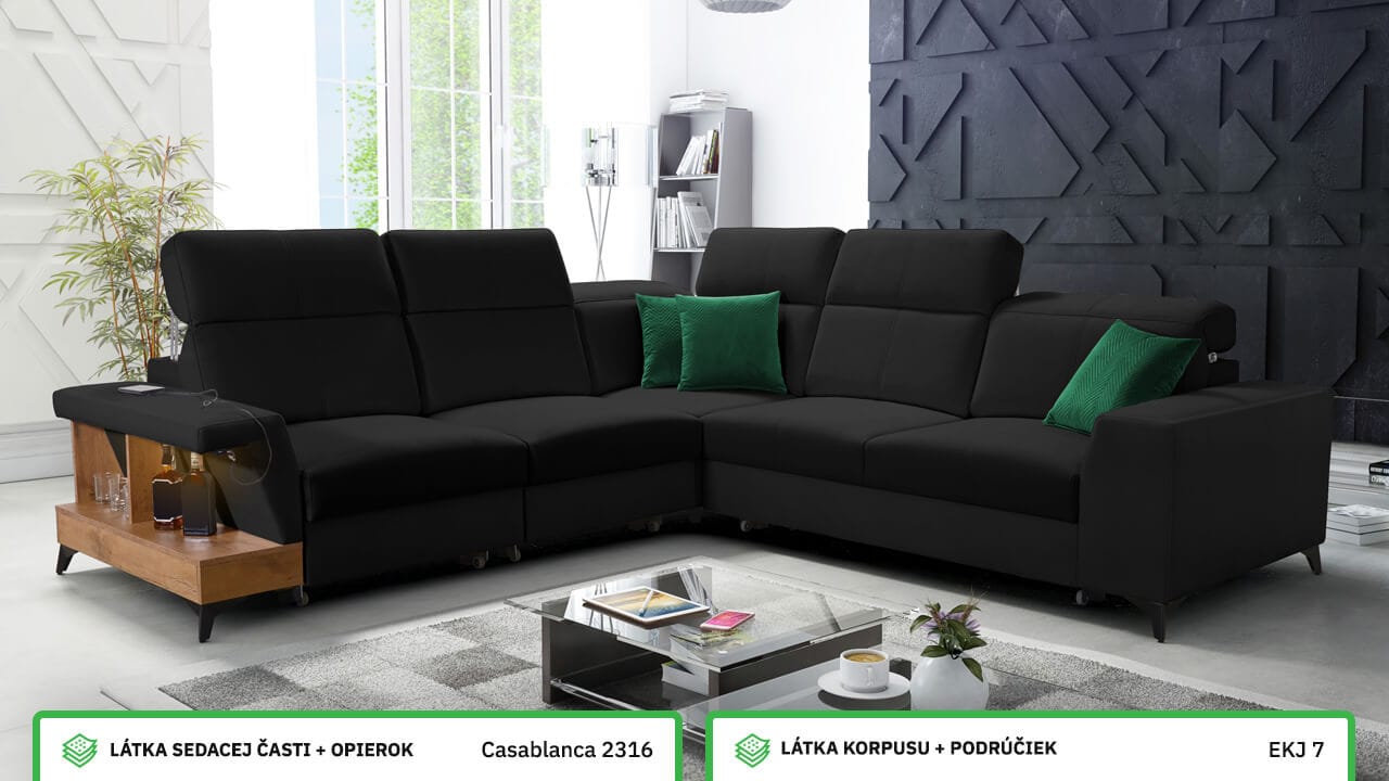 Rohová sedačka BELUTI III Farebné prevedenie