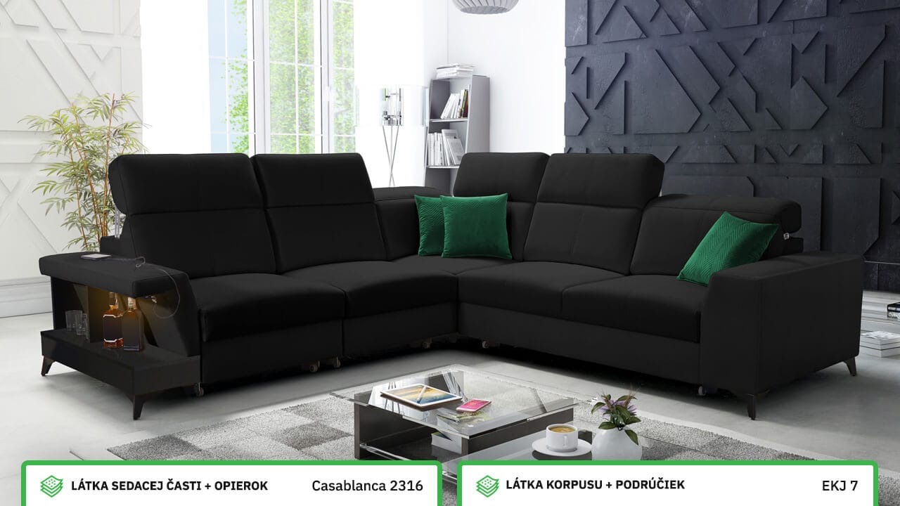 Rohová sedačka BELUTI III Farebné prevedenie