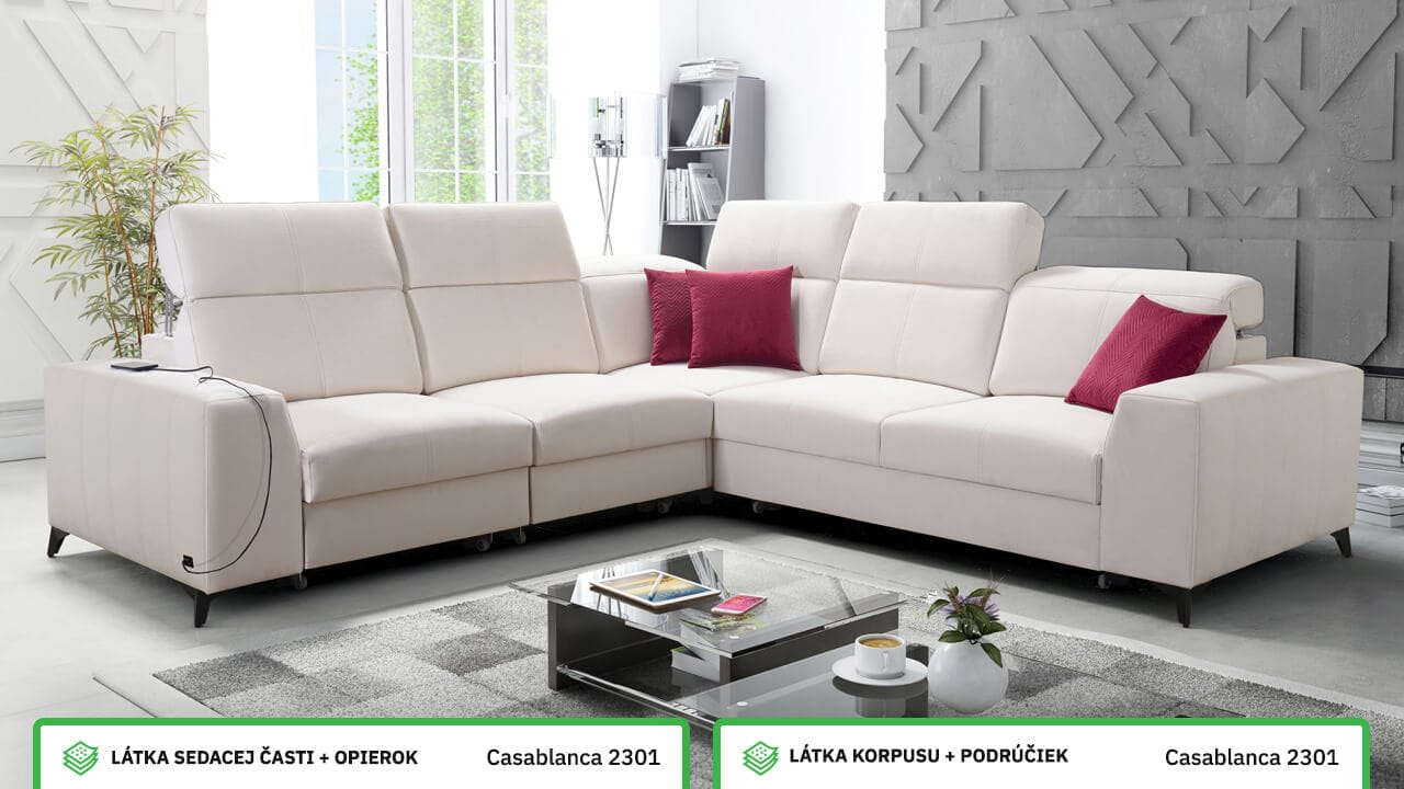 Rohová sedačka BELUTI III MIX Farebné prevedenie