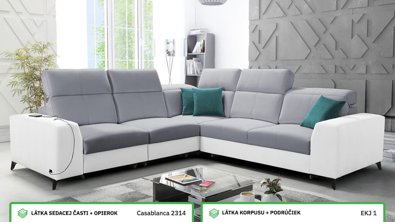 Rohová sedačka BELUTI III MIX Farebné prevedenie