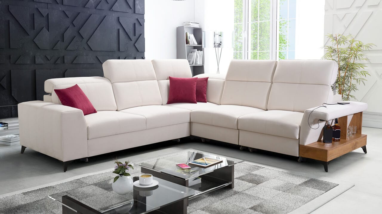 Rohová sedačka BELUTI III Pravý roh