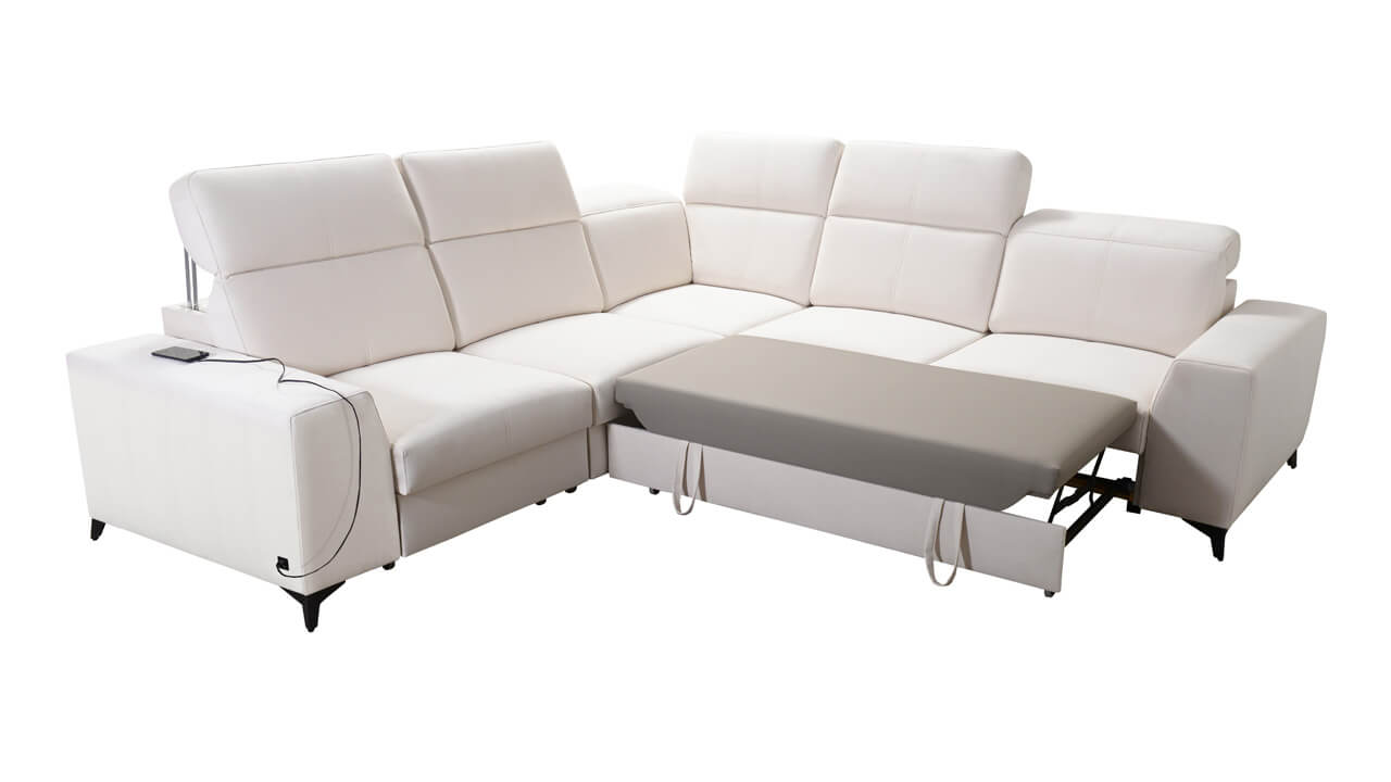 Rohová sedačka BELUTI III MIX Rozloženie