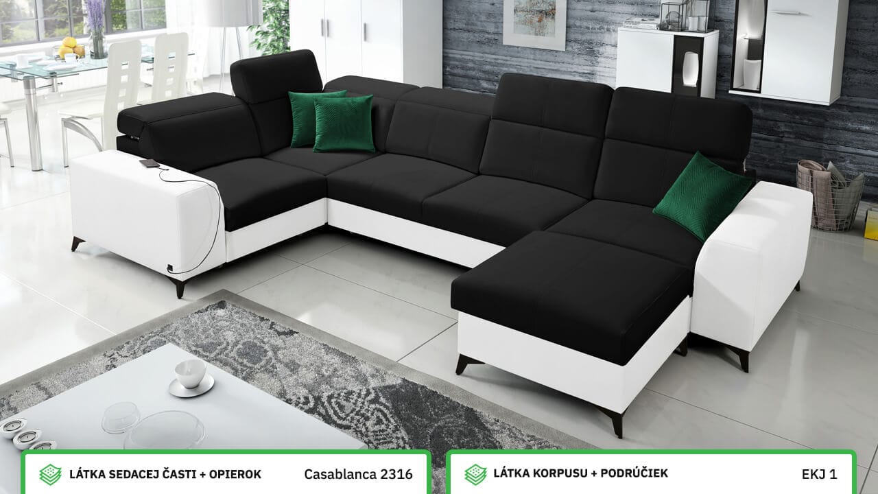 Sedacia súprava BELUTI IV MIX Farebné prevedenie