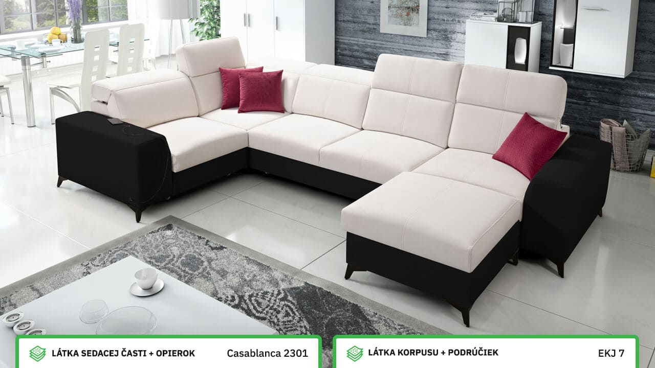 Sedacia súprava BELUTI IV MIX Farebné prevedenie