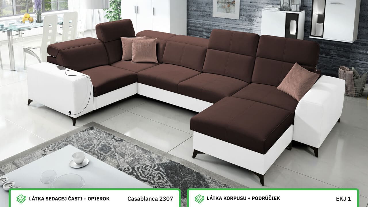 Sedacia súprava BELUTI IV MIX Farebné prevedenie