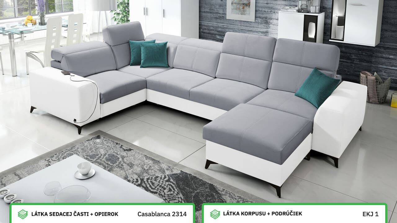 Sedacia súprava BELUTI IV MIX Farebné prevedenie