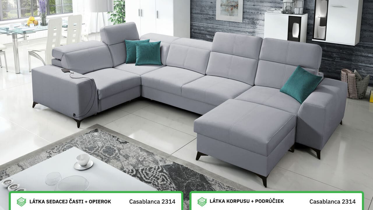 Sedacia súprava BELUTI IV MIX Farebné prevedenie