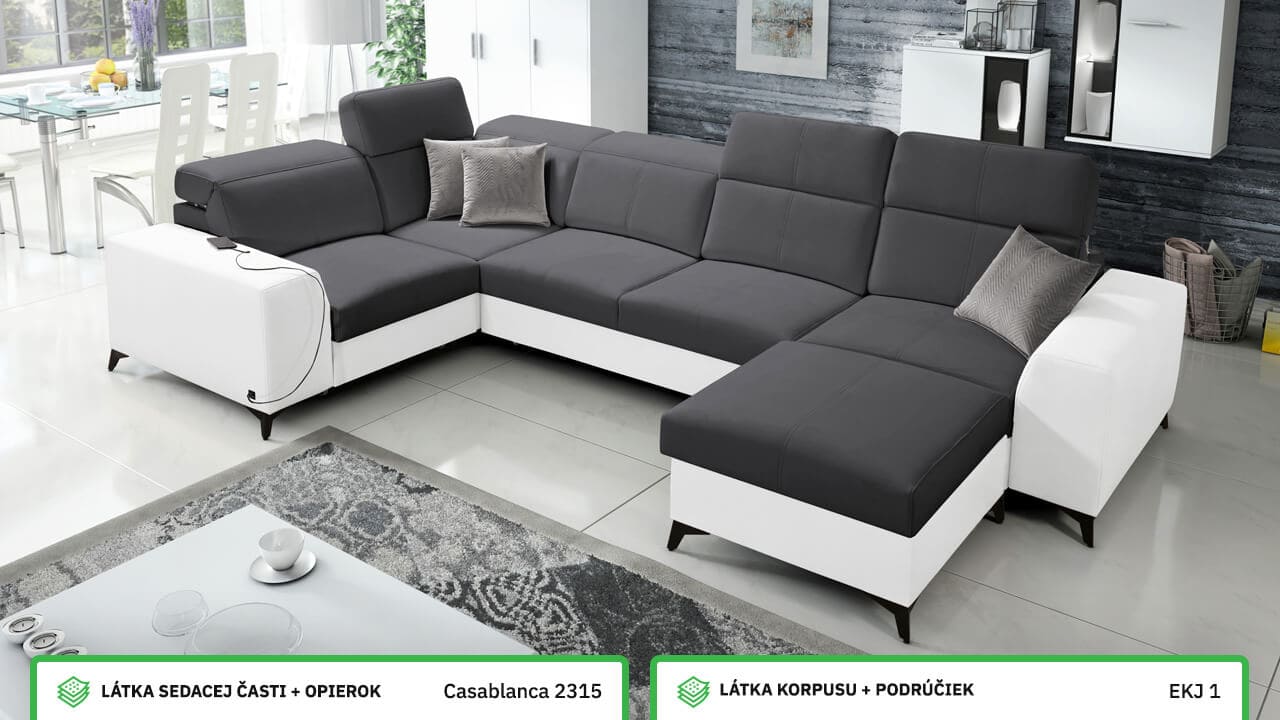 Sedacia súprava BELUTI IV MIX Farebné prevedenie