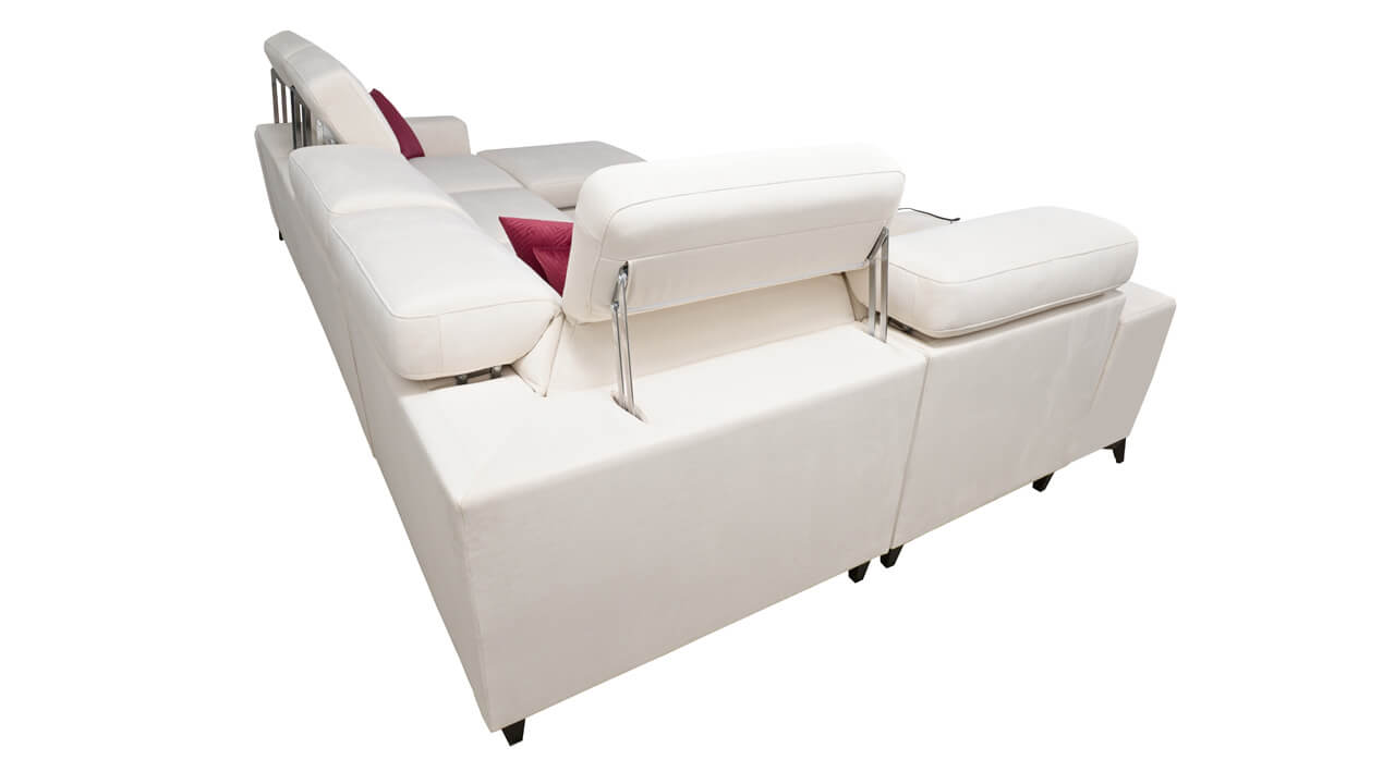 Sedacia súprava BELUTI IV MIX Pohľad zozadu