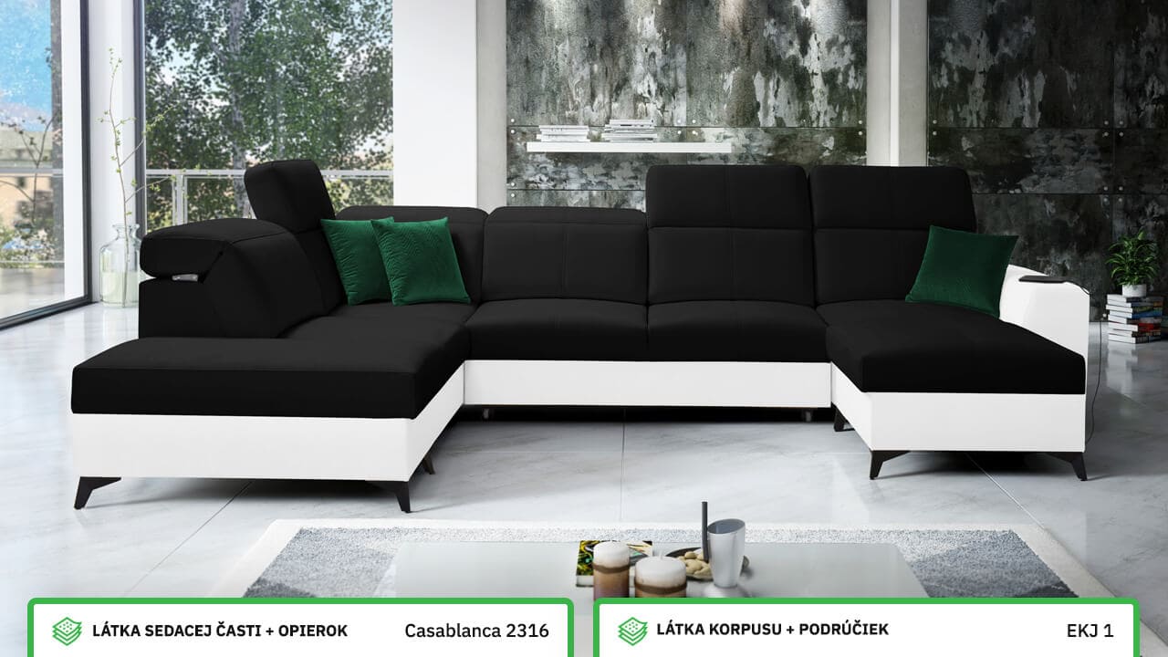 Sedacia súprava BELUTI VI MIX Farebné prevedenie