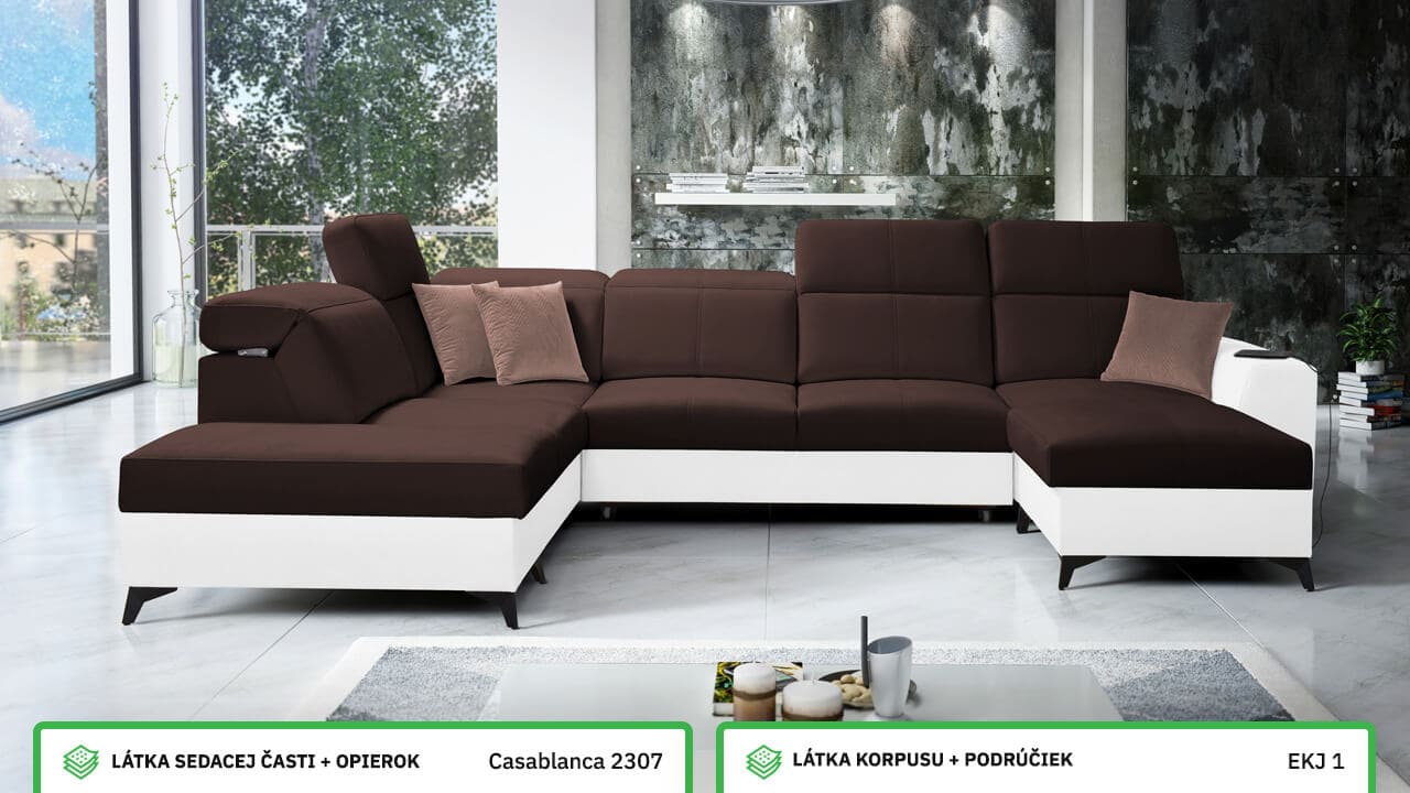 Sedacia súprava BELUTI VI MIX Farebné prevedenie