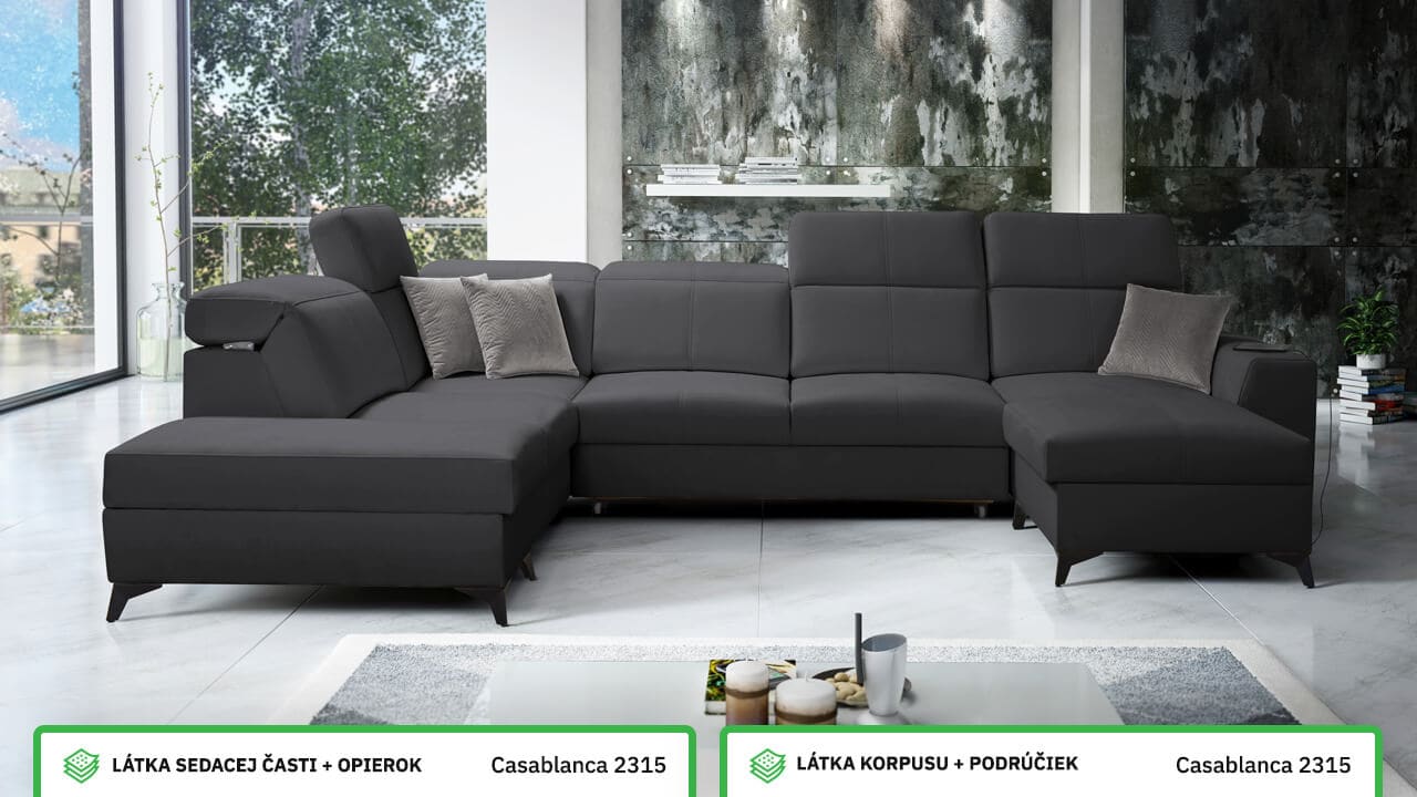 Sedacia súprava BELUTI VI MIX Farebné prevedenie