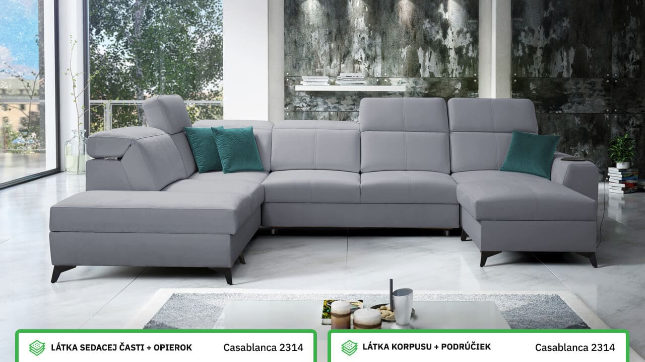 Sedacia súprava BELUTI VI MIX Farebné prevedenie