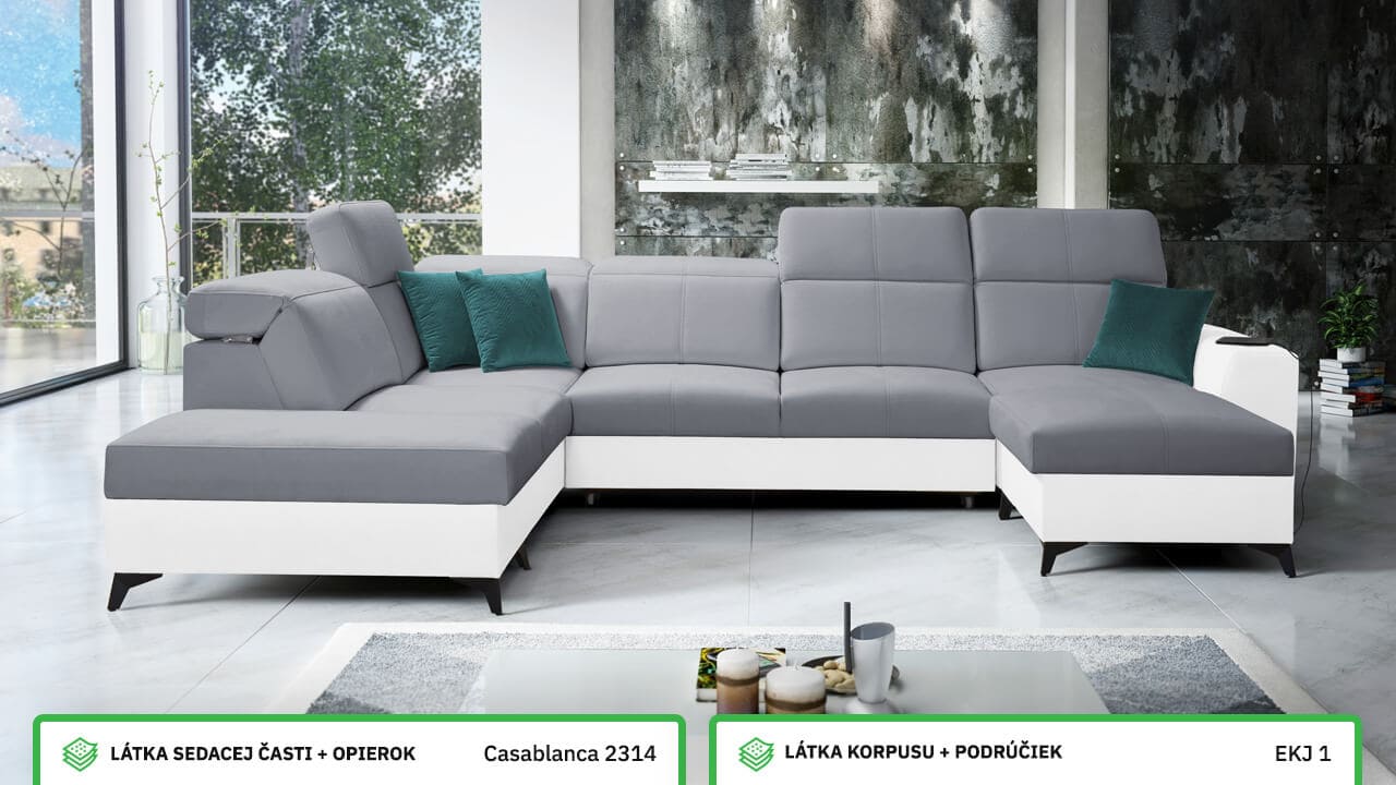 Sedacia súprava BELUTI VI MIX Farebné prevedenie