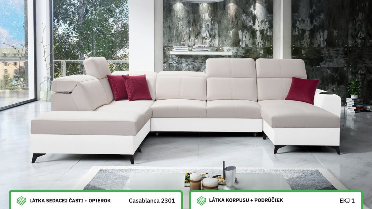 Sedacia súprava BELUTI VI MIX Farebné prevedenie