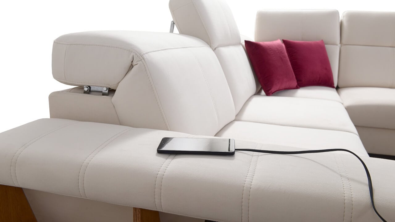 Rohová sedačka BELUTI VII Detail