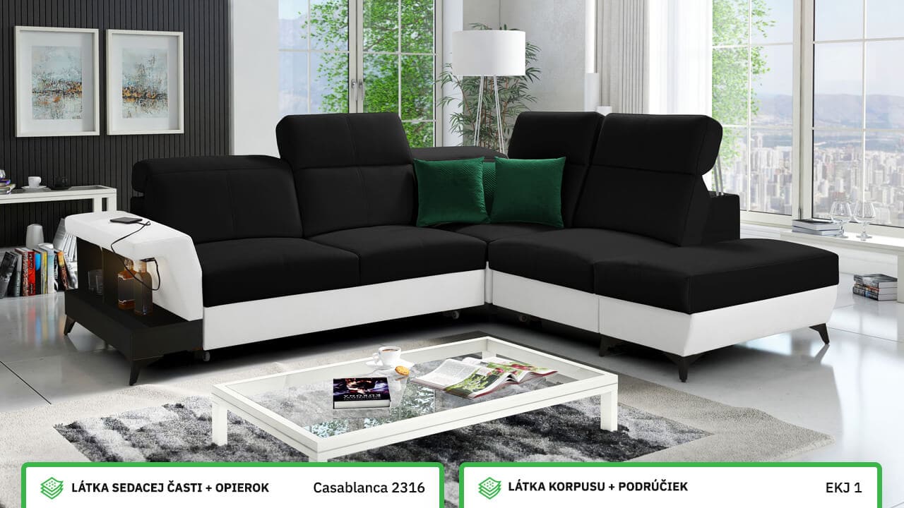 Rohová sedačka BELUTI VII Farebné prevedenie