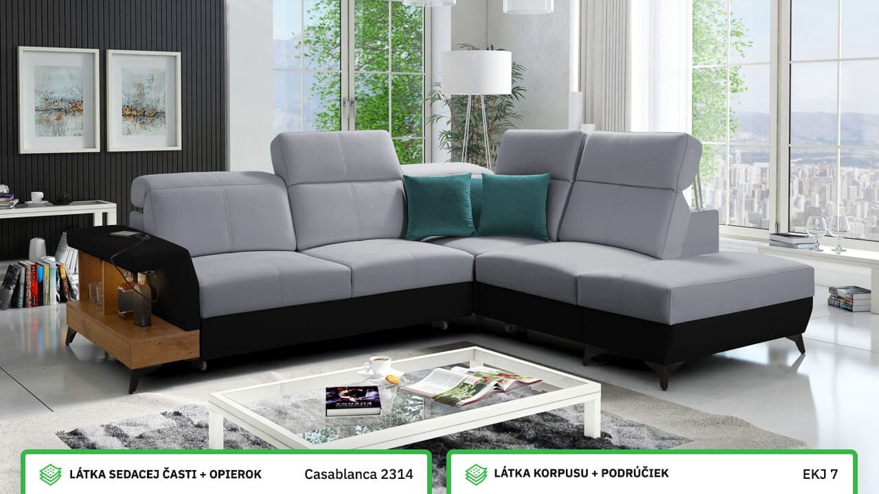 Rohová sedačka BELUTI VII Farebné prevedenie