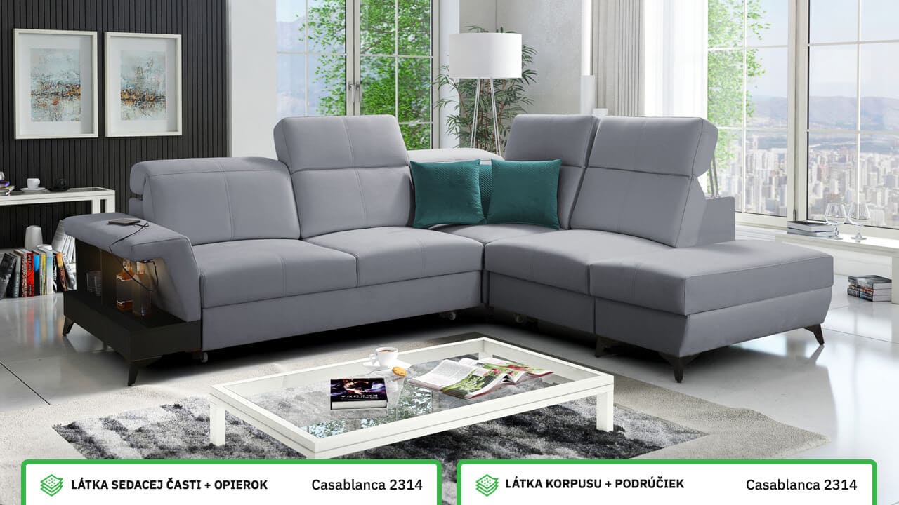 Rohová sedačka BELUTI VII Farebné prevedenie