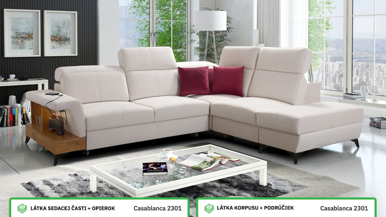 Rohová sedačka BELUTI VII Farebné prevedenie