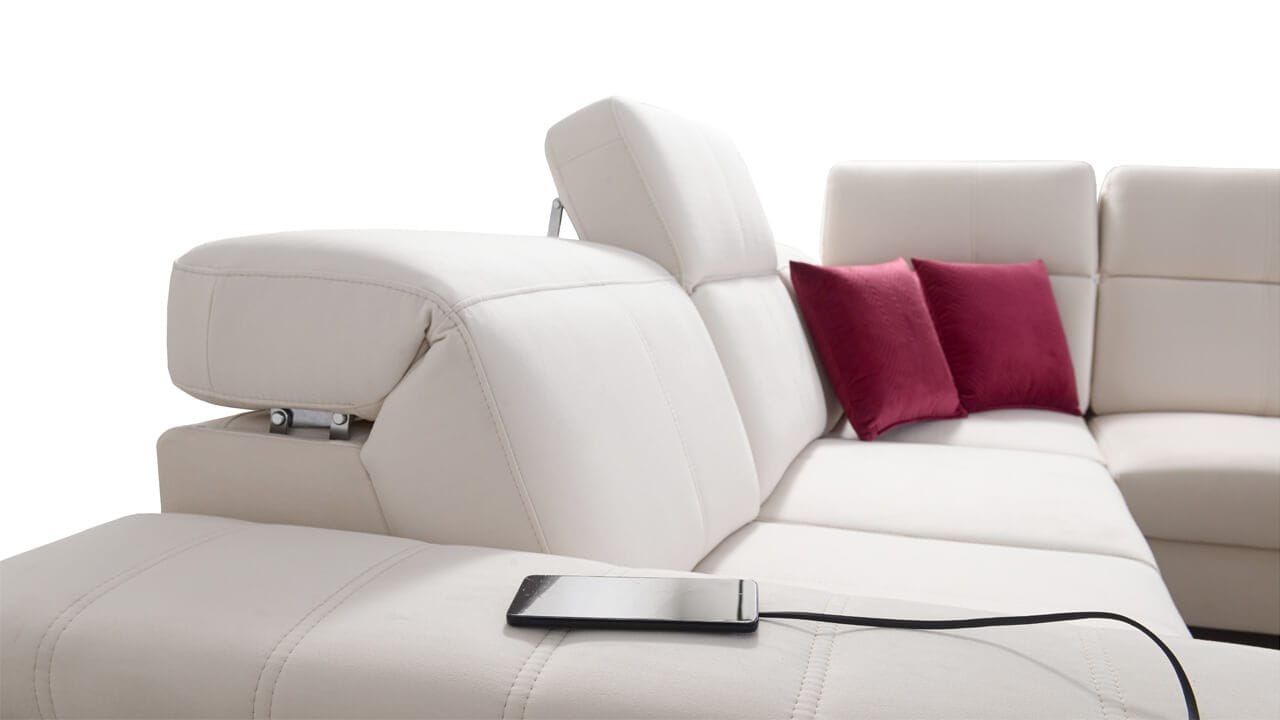 Rohová sedačka BELUTI VII MIX Detail