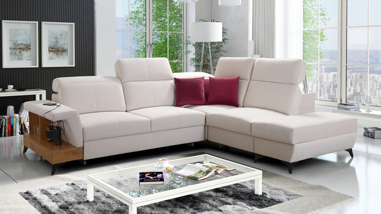 Rohová sedačka BELUTI VII Pravý roh