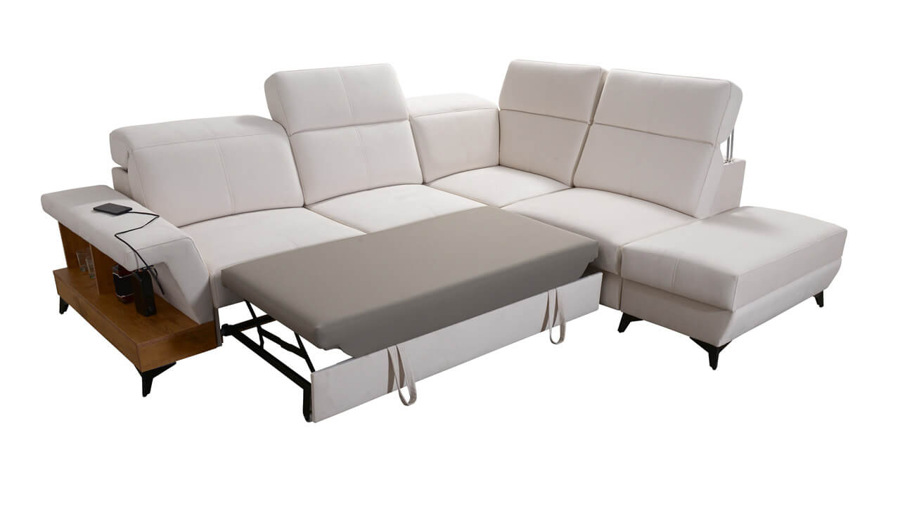 Rohová sedačka BELUTI VII Rozloženie