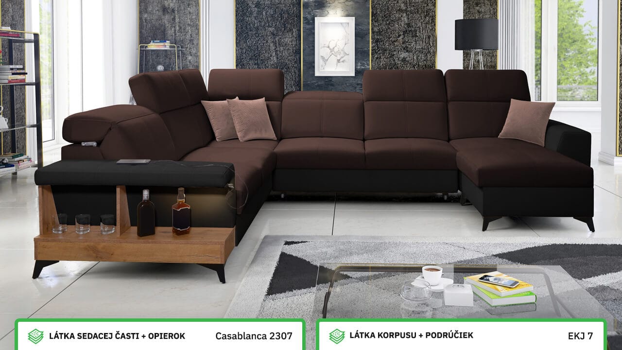 Sedacia súprava BELUTI VIII Farebné prevedenie