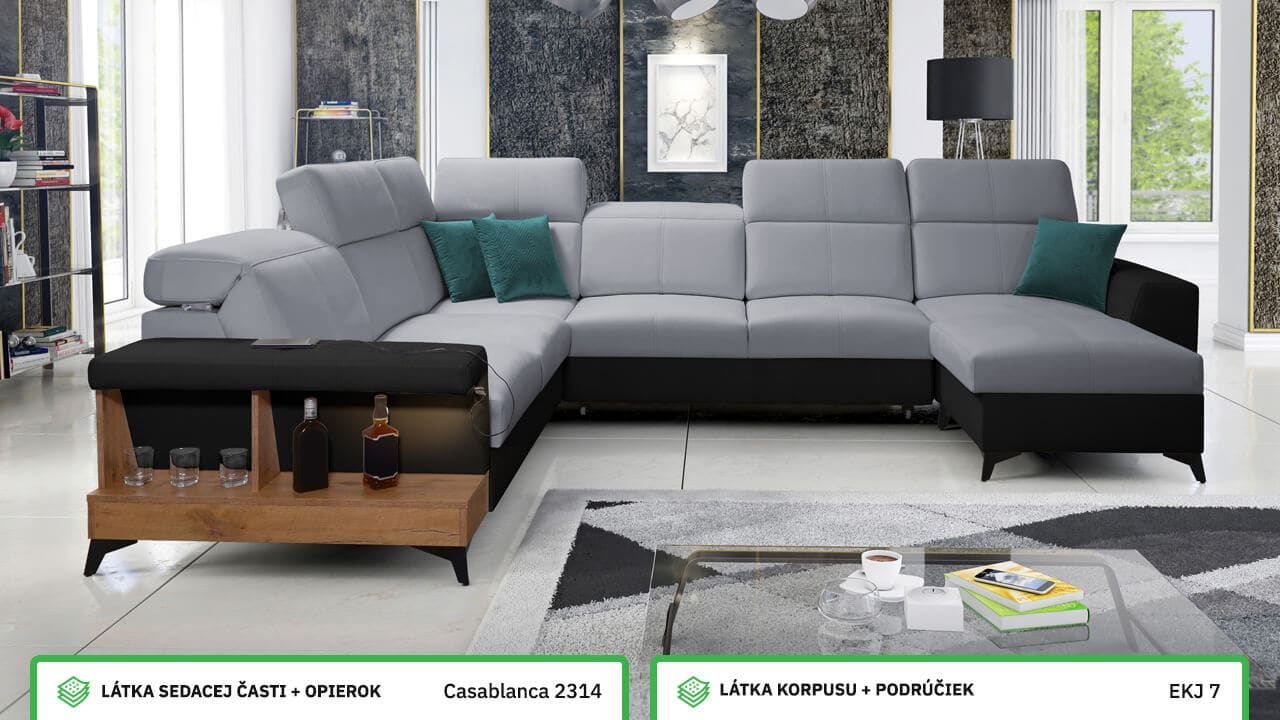 Sedacia súprava BELUTI VIII Farebné prevedenie