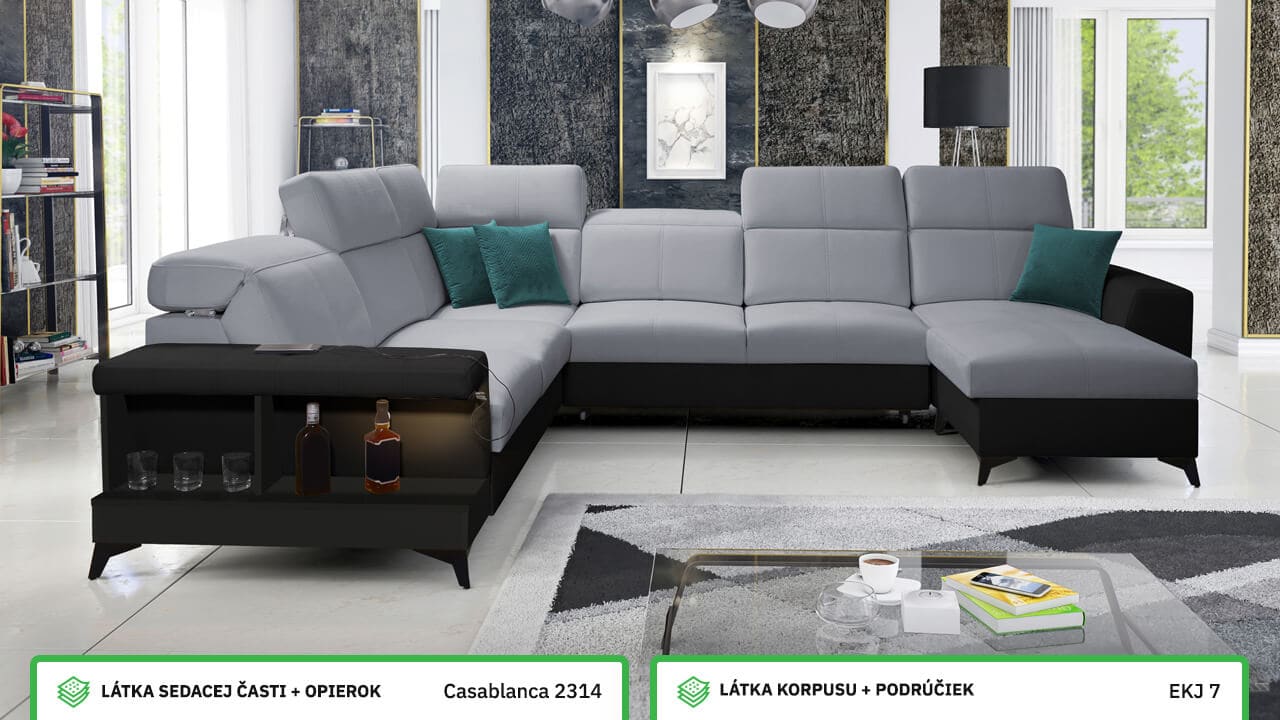 Sedacia súprava BELUTI VIII Farebné prevedenie