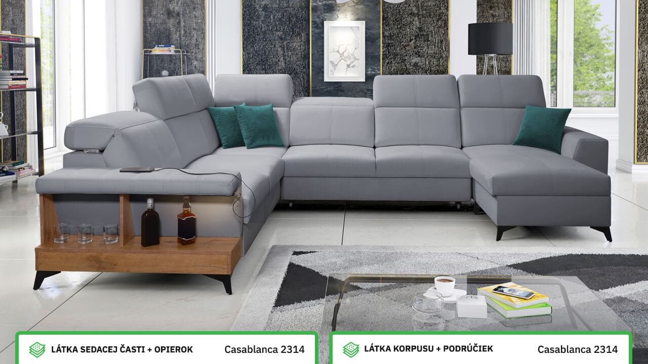 Sedacia súprava BELUTI VIII Farebné prevedenie