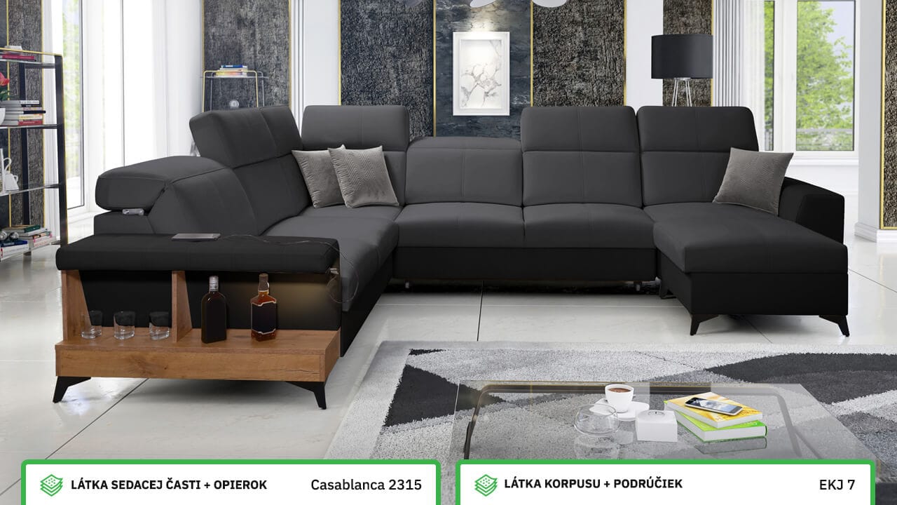 Sedacia súprava BELUTI VIII Farebné prevedenie