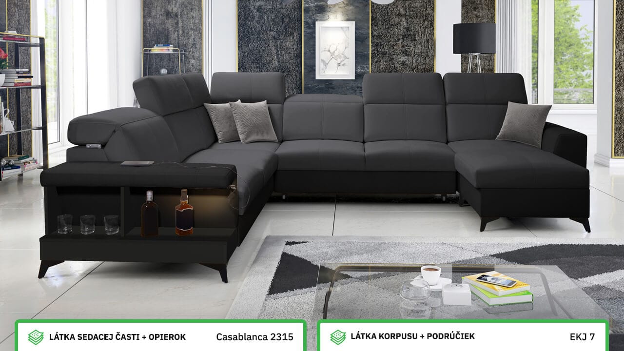 Sedacia súprava BELUTI VIII Farebné prevedenie