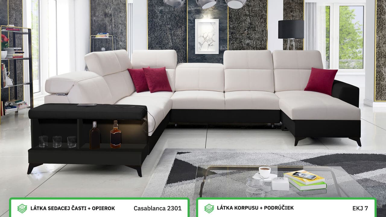 Sedacia súprava BELUTI VIII Farebné prevedenie