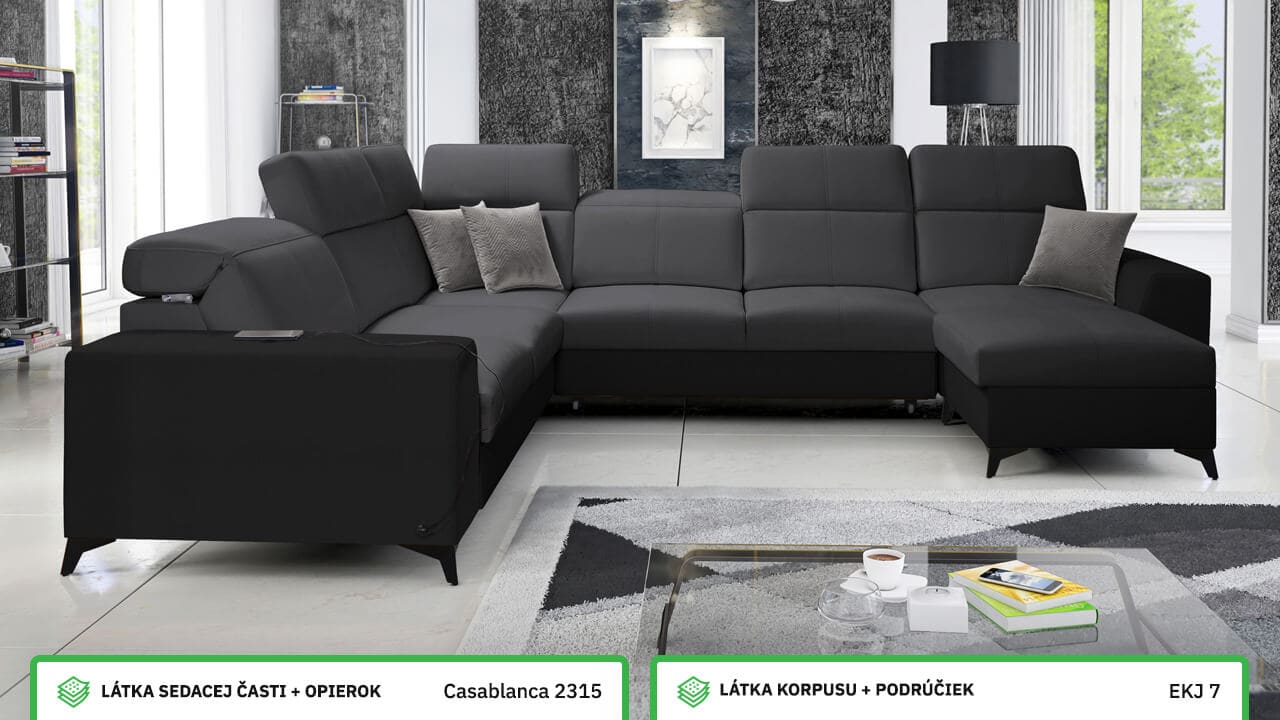 Sedacia súprava BELUTI VIII MIX Farebné prevedenie