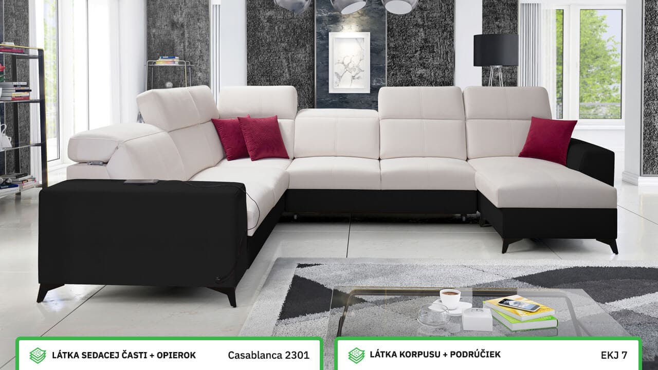 Sedacia súprava BELUTI VIII MIX Farebné prevedenie