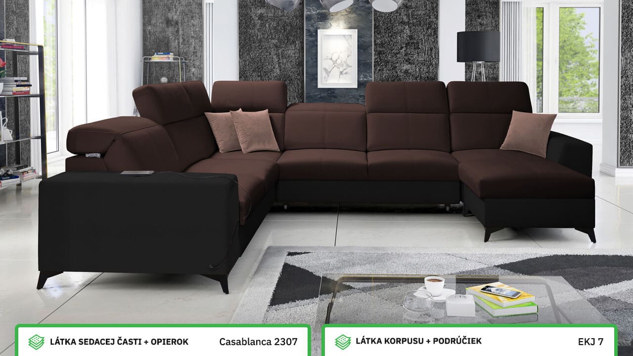 Sedacia súprava BELUTI VIII MIX Farebné prevedenie